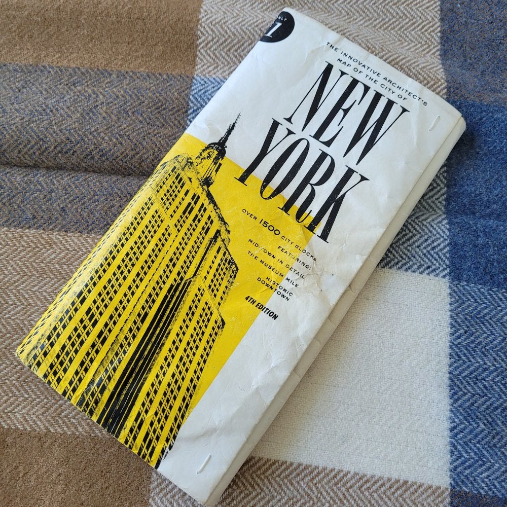 Kate Spade New York Far From The Tree NYC Map Clutch Novelty Purse